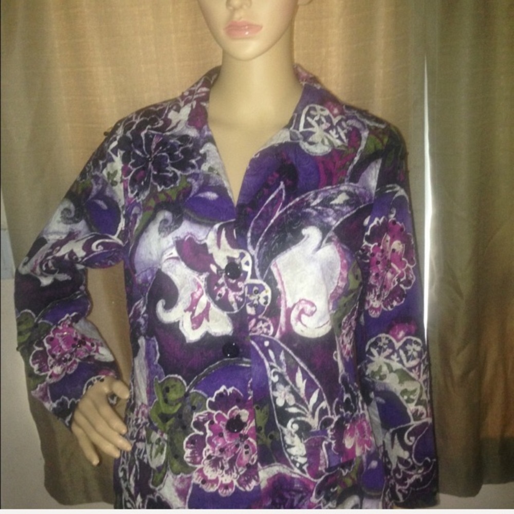 CHICO'S AND ADDITIONS BY CHICO'S BLAZERS. LOT OF 2💕ACCEPTING BEST OFFER💕 - Picture 5 of 5